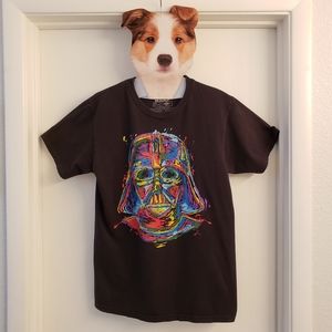 Star Wars - Neon Vader Art Print - Tee